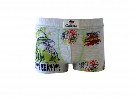 Gasolino boxerky chlapecké 1654 šedé